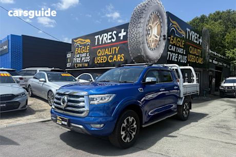 Blue 2021 GWM UTE Dual Cab Utility Cannon-X (4X4)