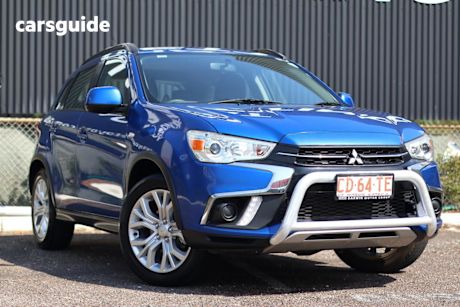 Blue 2018 Mitsubishi ASX Wagon Es (2Wd)