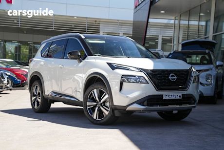 Black 2025 Nissan X-Trail Wagon Ti (4Wd) E-Power (Hybrid)