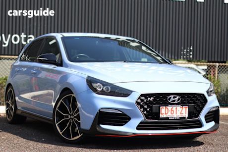 Blue 2019 Hyundai I30 Hatchback N Performance