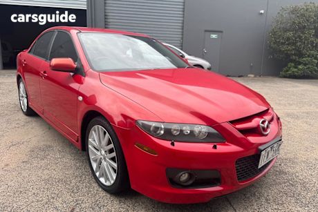Red 2005 Mazda 6 Sedan Mps