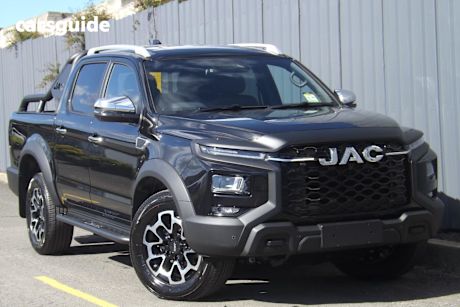 Black 2025 JAC T9 UTE Dual Cab Pick-up Haven (4X4)