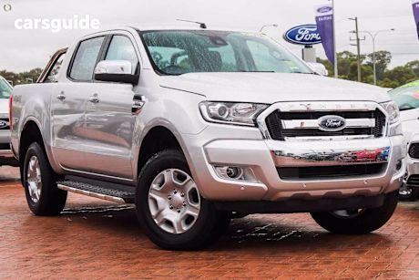 Silver 2017 Ford Ranger Dual Cab Utility Xlt 3.2 (4X4)