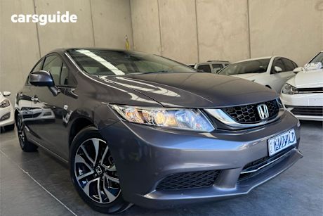 Grey 2014 Honda Civic Hatchback Vti-S