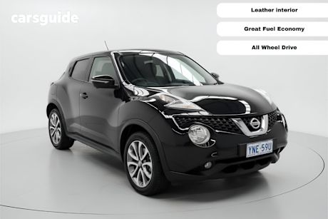 Black 2015 Nissan Juke Wagon Ti-S (Awd)