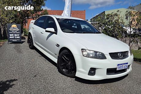 White 2012 Holden Commodore Sedan Sv6