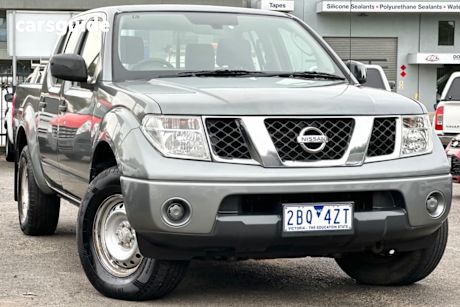 Grey 2012 Nissan Navara Dual Cab Pick-up Rx (4X4)