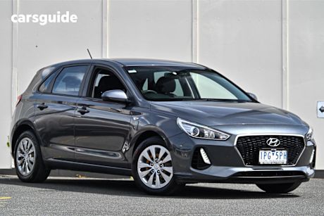 Grey 2018 Hyundai I30 Hatchback Go