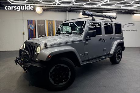 Silver 2014 Jeep Wrangler Softtop Polar