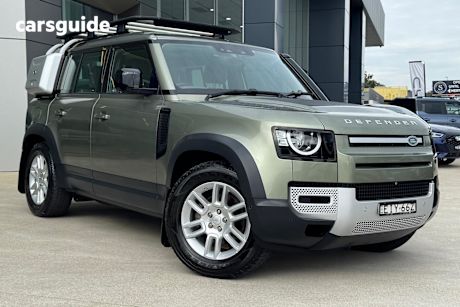 Green 2020 Land Rover Defender Wagon 110 D240 S (177Kw)