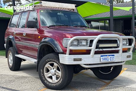 Red 1994 Toyota Landcruiser SUV GXL 4WD