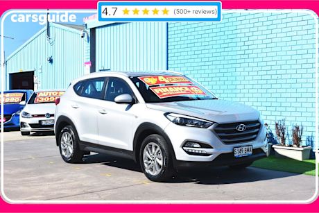 Silver 2016 Hyundai Tucson Wagon Active (Fwd)