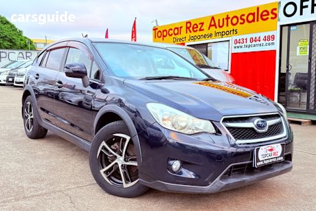 Blue 2013 Subaru XV Wagon Eyesight Hybrid 2.0I (Hybrid)