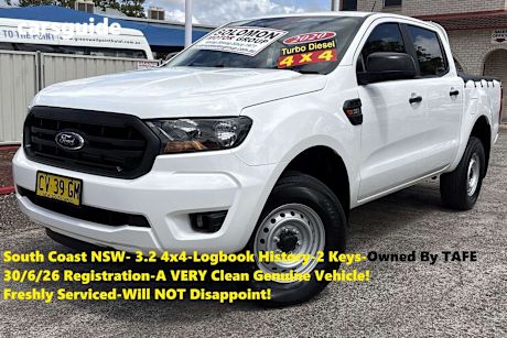 White 2020 Ford Ranger Double Cab Pick Up Xl 3.2 (4X4)