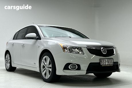 White 2014 Holden Cruze Hatchback Sri Z-Series