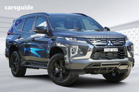 Grey 2024 Mitsubishi Pajero Sport Wagon Gsr (4Wd) 7 Seat