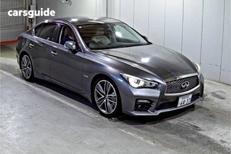 Grey 2014 Nissan Skyline Sedan 350GT HYBRID THAILAND