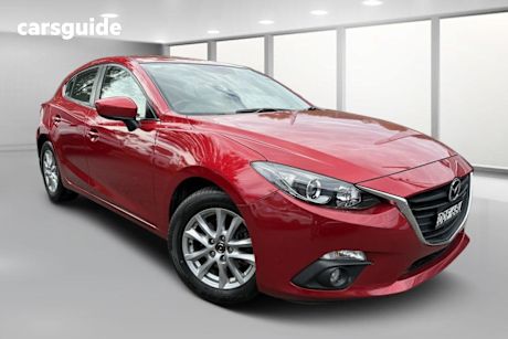 Red 2016 Mazda 3 Hatchback Touring