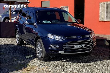 Blue 2011 Ford Territory Wagon Titanium (Rwd)