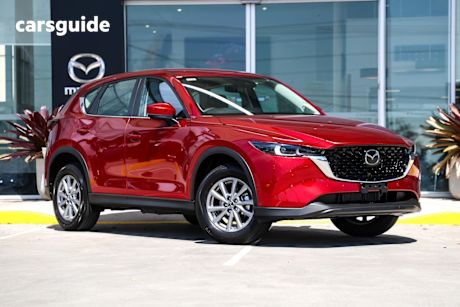 Red 2025 Mazda CX-5 Wagon G25 Maxx Sport (Fwd)