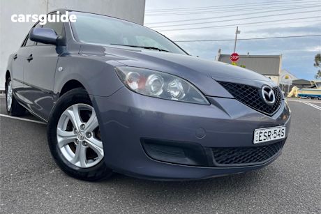Grey 2007 Mazda 3 Hatchback Neo