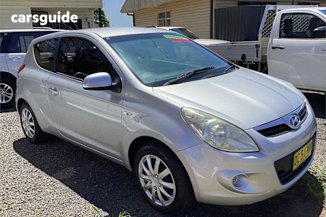 Silver 2010 Hyundai I20 Hatchback Active