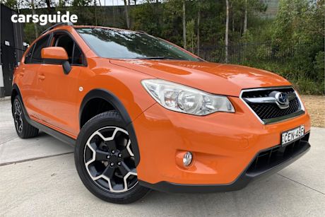 Orange 2012 Subaru XV Wagon 2.0I