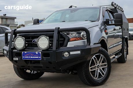 Grey 2020 Ford Ranger Double Cab Pick Up Xl 3.2 (4X4)