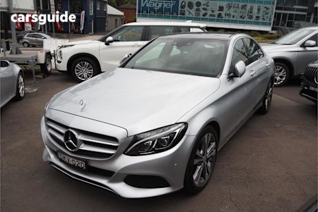 Silver 2016 Mercedes-Benz C200 Sedan