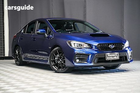 Blue 2021 Subaru WRX Sedan Premium (Awd)