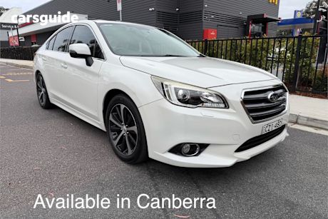 White 2015 Subaru Liberty Sedan 2.5I Premium