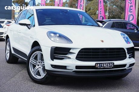 White 2021 Porsche Macan Wagon
