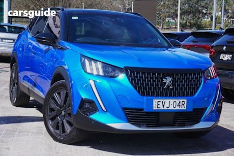 Blue 2020 Peugeot 2008 Wagon Gt Sport