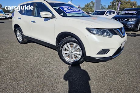White 2016 Nissan X-Trail Wagon St (Fwd)