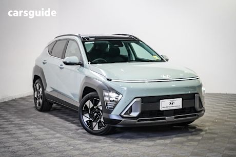 Green 2025 Hyundai Kona Wagon Hybrid Premium