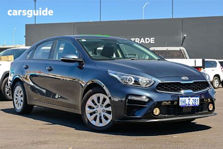 Blue 2019 Kia Cerato Sedan S