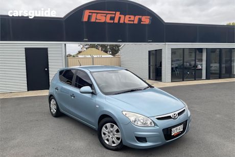 Blue 2009 Hyundai I30 Hatchback Sx 1.6 Crdi