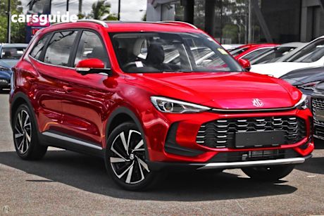 Red 2025 MG ZS Wagon Essence Turbo