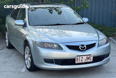 Silver 2006 Mazda 6 Hatchback Luxury
