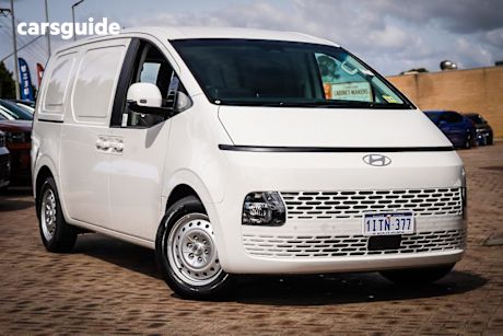 White 2025 Hyundai Staria Van Load 2S 2.2D Liftback