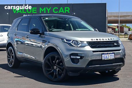 Grey 2015 Land Rover Discovery Sport Wagon Sd4 Hse Luxury