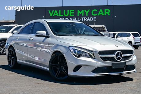 Silver 2018 Mercedes-Benz CLA200 Coupe