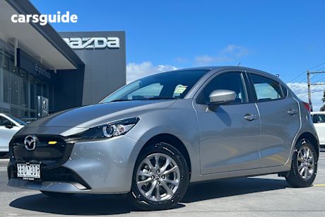 Silver 2024 Mazda 2 Hatchback G15 Pure