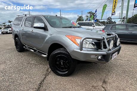 Silver 2016 Mazda BT-50 Dual Cab Utility Gt (4X4)