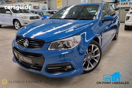 Blue 2013 Holden Commodore Sedan Ss-V
