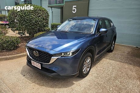 Blue 2023 Mazda CX-5 Wagon G25 Maxx Sport (Fwd)