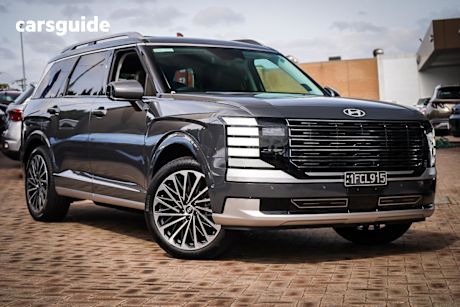 Grey 2025 Hyundai Palisade Wagon Calligraphy (7 Seat) Hev