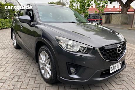 Grey 2013 Mazda CX-5 Wagon Grand Tourer (4X4)