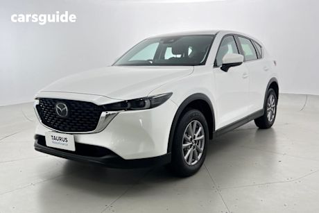White 2022 Mazda CX-5 Wagon Maxx Sport (Fwd)