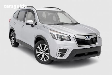 Silver 2019 Subaru Forester Wagon 2.5I Premium (Awd)